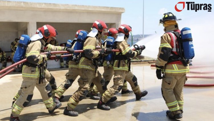 Tüpraş'tan Öncü Bir Adım: JOIFF Akreditasyonlu Yangın Eğitimi