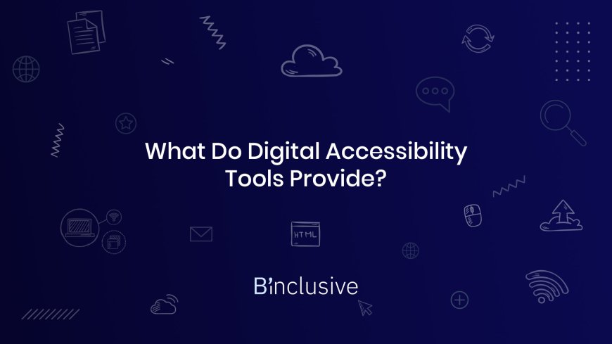 What Do Digital Accessibility Tools Provide? Centering Inclusion with Binclusive