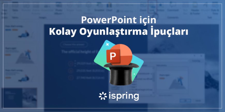 PowerPoint için Kolay Oyunlaştırma İpuçları
