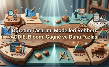 Öğretim Tasarımı Modelleri Rehberi: ADDIE, Bloom, Gagné ve Daha Fazlası