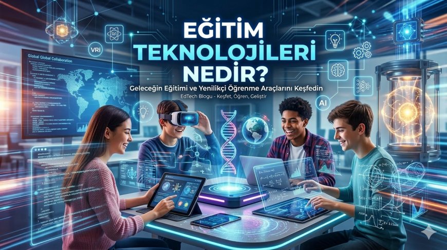 Eğitim Teknolojileri Nedir? Kapsamlı Rehber (2026)