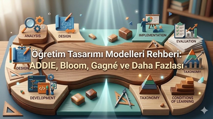 Öğretim Tasarımı Modelleri Rehberi: ADDIE, Bloom, Gagné ve Daha Fazlası