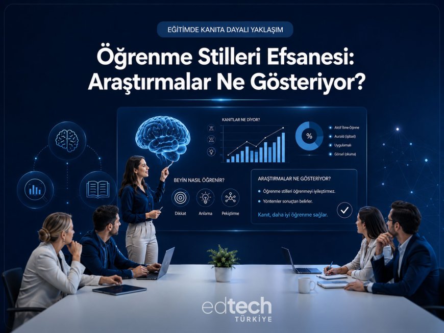 Öğrenme Stilleri Efsanesi: Araştırmalar Ne Gösteriyor?