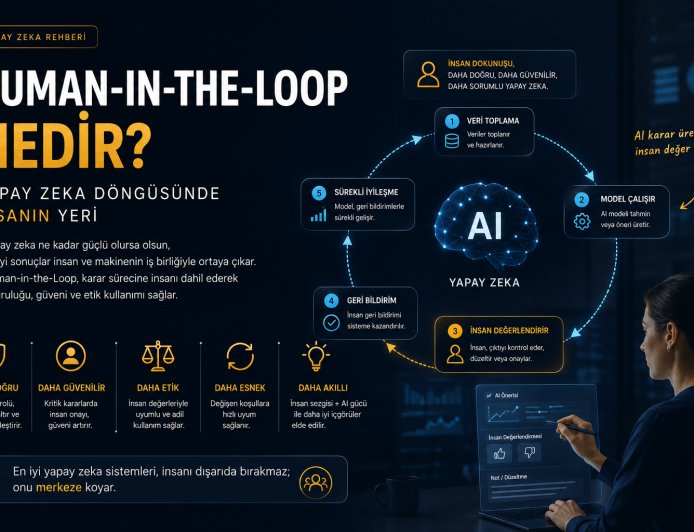 Human-in-the-Loop Nedir? Yapay Zeka Döngüsünde İnsanın Yeri