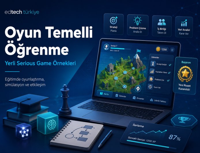 Oyun Temelli Öğrenme Yükselişte: Tarayıcıda Çalışan Yerli Serious Game Örnekleri