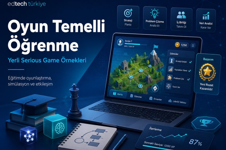 Oyun Temelli Öğrenme Yükselişte: Tarayıcıda Çalışan Yerli Serious Game Örnekleri